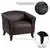 Flash Furniture HERCULES Majesty Series Brown Leather Chair