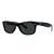 Ray Ban Wayfarer Classic Sunglasses - Black/Green