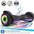 TOMOLOO Off Road Hoverboard with Bluetooth and Colorful Lights