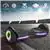 TOMOLOO Off Road Hoverboard with Bluetooth and Colorful Lights
