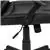 Flash Fundamentals Mid-Back Black LeatherSoft-Padded Chair with Arms