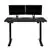 Flash Furniture 48 Wide Black Electric Height Adjustable Standing Desk