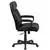 Flash Furniture High Back Black Leather Executive Swivel Office Chair