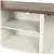 Flash Furniture Ayrith Barn Door TV Stand in White for TV's