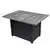 Fire Pit 28 in x 48 in Rectangle Steel Gas Bryson LP Outdoor