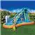 Inflatable Giant Water Slide - Huge Kids Pool 14 Feet Long by 8 Feet