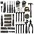 DEKOPRO 188 Piece Tool Set, General Household Hand Tool Kit