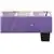 Passion Furniture Suffolk Purple Twin Panel Bed with No Mattress