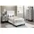 Jena 3-Piece Full Size Youth Bedroom Set in White Faux Leather