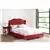Passion Furniture Joy Cherry Full Panel Bed with No Mattress