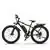 26' Electric Mountain Bicycle with 750W Motor, 48V 13Ah Battery, Black
