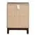 Passion Furniture Magnolia 2-Drawer Brown Nightstand