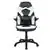 Flash Furniture X10 Gaming Adjustable Chair, White/Black LeatherSoft
