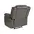 Flash Furniture Harmony Series Gray Leather Recliner
