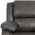 Flash Furniture Harmony Series Gray Leather Recliner