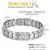 MagnetRX Ultra Strength Magnetic Therapy Bracelet - Silver