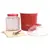 Cuisine 2 Qt. Red Yogurt Maker with Glass Jar and Stainless Steel Ther