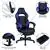 Flash Furniture X40 Gaming Chair with Back/Arms - Black/Blue
