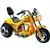 Mini Moto Red Hawk Motorcycle 12v Yellow