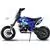 MotoTec Hooligan 60cc 4-Stroke Gas Dirt Bike Blue