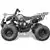 MotoTec Bull 125cc 4-Stroke Kids Gas ATV Black