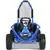 MotoTec Mud Monster 98cc Go Kart Full Suspension Blue
