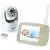 Infant Optics - Video Baby Monitor with 3.5” Screen - Gold/White