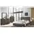 Patras 4-Piece Eastern King Bedroom Set in Rustic Grey Oak Finish