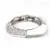 Dazzling Bangle Bracelet Set with Sparkling Crystals- 2 Bracelets