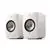 KEF LSX II Wireless all-in-one HiFi Speakers Mineral White