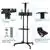 Luzmo 40-80' Television Trolley Wall Mount Bracket TV Stand