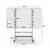 Luxor Double Sided Magnetic Whiteboard Collaboration Station