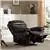 Massage Recliner Chair In PU Leather with Heating and Massage Vibratin