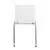 LeisureMod Lima Modern Acrylic Chair - Clear