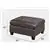 Altea 6 Pieces Modular Sofa Set in Dark Coffee Top Grain Leather
