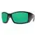 Costa Blackfin Sunglasses - Matte Black; Green Mirror, Plastic 580P
