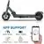 LEADZM Electric Scooter with 8 Inch Tire 36V 6Ah Battery & APP Lock