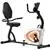 Recumbent Exercise Bike, 8 Level Adjustable Magnetic Resistance Bicycl