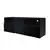 Luzmo TV Cabinet Living Room with 20 colors LED Lights,TV Stand Black