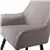 Studio Designs Spire Luxe Chair with Arms and Legs in Camel Brown