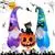 Gsantos Halloween décor, Inflatables Gnomes with pumpkin, 5.2ft