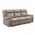 Blanes 2-Piece Reclining Sofa Set in Tan Thick Polished Micro