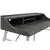 Calico Design Woodford 45'' Desk with Storage, White, Marbled Dark Gre