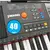 Gsantos ASI703 Easily Portable Electric Piano Keyboard