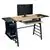 Calico Designs Offex Home Office Convertible Desk Ashwood/Graphite