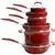 Kenmore Andover Cookware 10pc Set (Red)