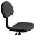 Flash Furniture Low Back Black Adjustable Chair with Padded Seat
