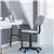 Flash Furniture Low Back Gray Adjustable Chair with Padded Seat