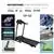 Nifit Folding Treadmill,2.0 HP Multi-Functional LED Display Electric