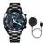 Rona IP68 Waterproof  Wireless Smart Watch, Silver